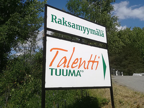 Raksamyymälä Talentti Tuuma"